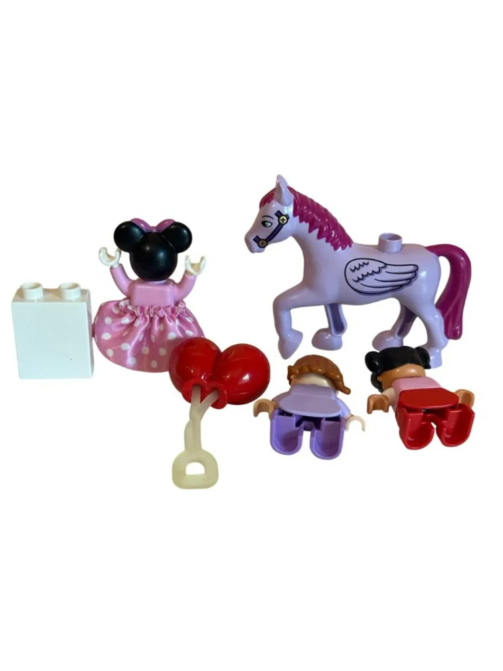 LEGO DUPLO Lot Minnie Mouse Sofia the First and Horse Girl Balloons Present